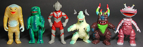 抽選販売】ブルマァク怪獣シリーズ プレミアム『ウルトラマン』5体