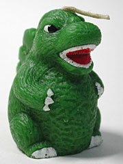 ゴジラ マスコットキャンドル　新品未使用 キャンドル